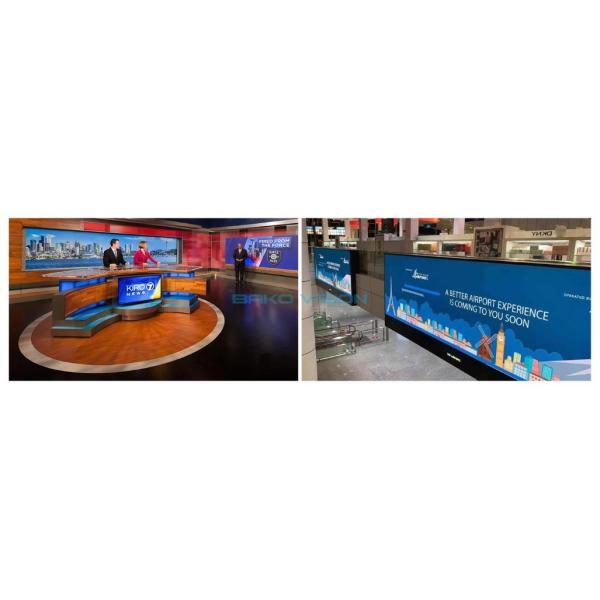 Indoor LED Display P3 High Image Quality Video Wall Front Service Corner Screen Advertising Module