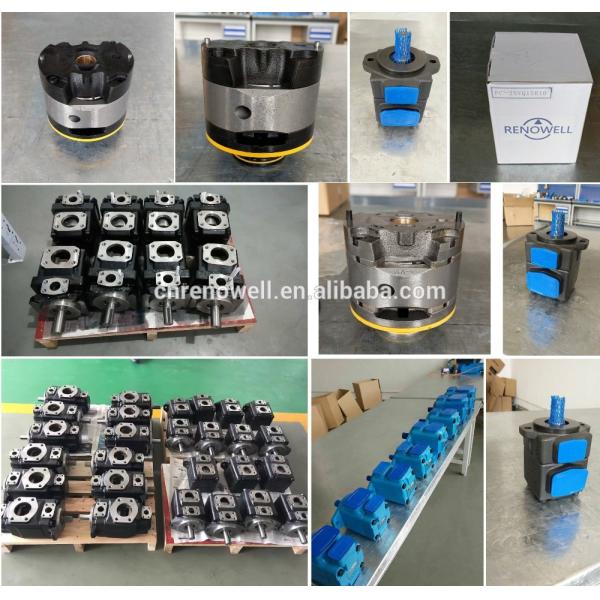 28gpm Hydraulic Vickers Vane Pump 2 Stage 4520VQ 4525VQ 4535VQ With Low Noise