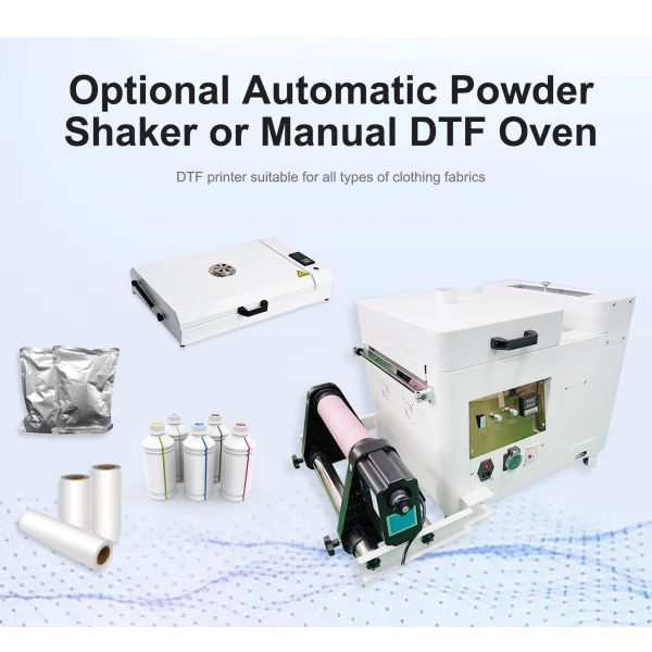 KECAI A3 Desktop Printing Machine Double XP600 Print Head Direct to Film DTF Printer for Printing T-Shirts Bags Hats