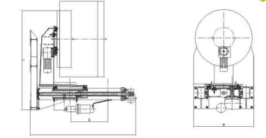 HBE Series L-Type Welding Positioner with Optional Vertical Lifting, Heavy-Duty Clamping, and Stepless VFD Rotation