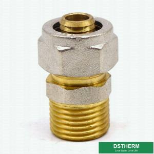 Buy cheap 16mm Pex Pipe CW617N Brass Compression Fittings Male Threaded product