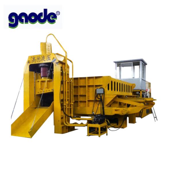 Scrap Processing High Speed Baler Equipment Metal Car Baler Machine