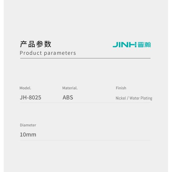 ODM Custom 10mm Screw Caps High Precision For Furniture Cabinet Connection