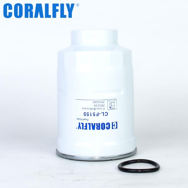 Coralfly Construction Machinery Fuel Filter FF5159 P550385 For Fleetguard