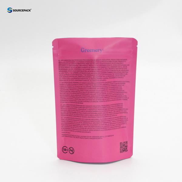 Customizable Odor Proof Weed Packaging Bags with Printed Logo