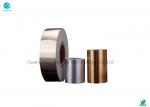 Glossy Holographic Embossing Aluminum Foil Wrapping Paper For Cigarette