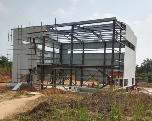 Fast Build Prefab Steel Structure Workshop for Biodiesel Production Plant