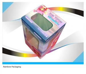Buy cheap Fancy Cake Paper Packaging Boxes Recycled With Transparent Window product