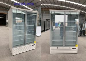 Buy cheap White Color Glass Door Display Freezer Commercial With CE Mark product