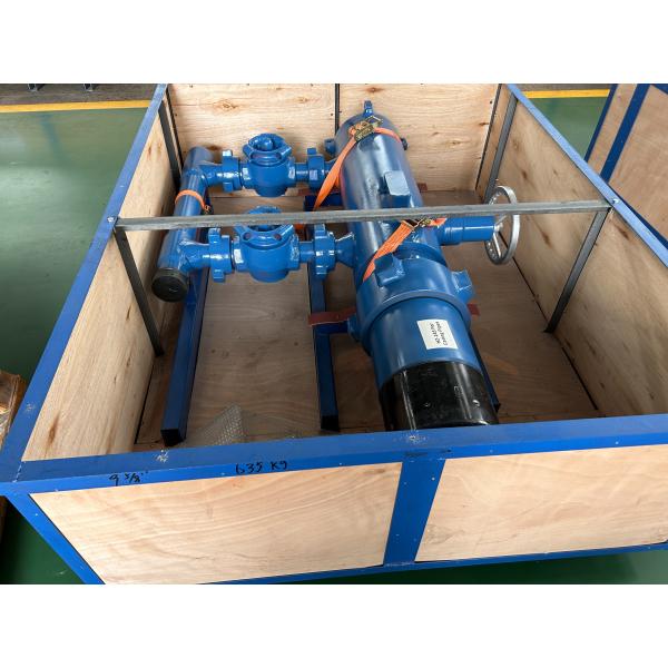 7'' API Casing LTC BTC Buckle Connected With Coated Single Plug Cementing Head With Wooden Packing 550KG