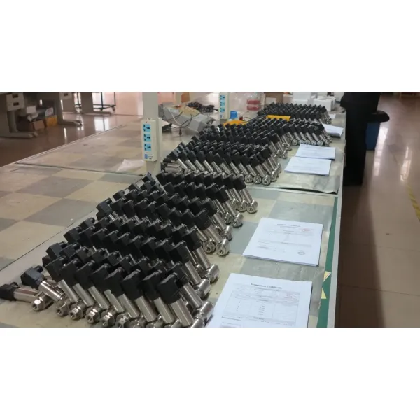 Thread Connection 4-20mA Differential Pressure Transmitter Sensor With Big DIN Transducer