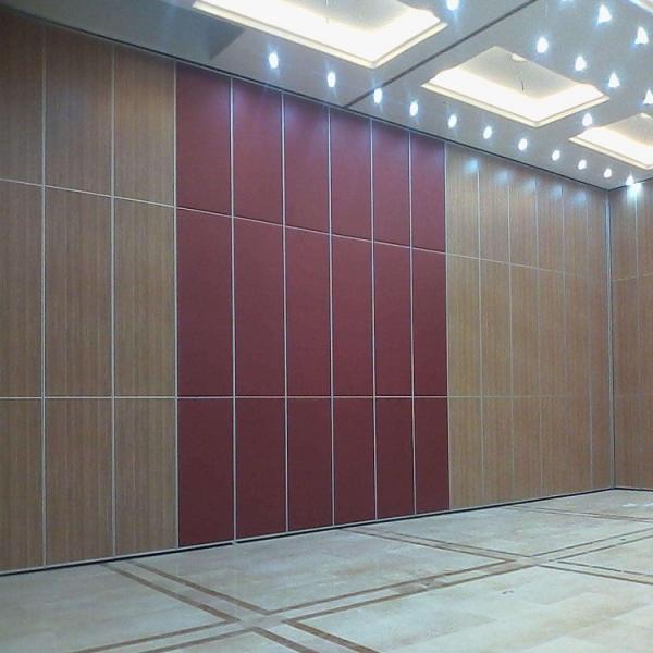 Melamine Finish Acoustic Rotating Sliding Movable Partition Walls For Exhibition Hall