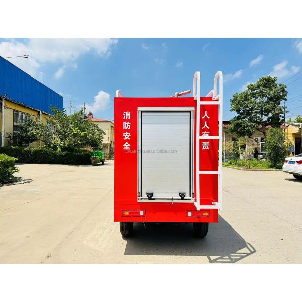 Electric Fire Truck Mini Fire Fighting Truck 2 Seats Fire Emergency Pure Electric