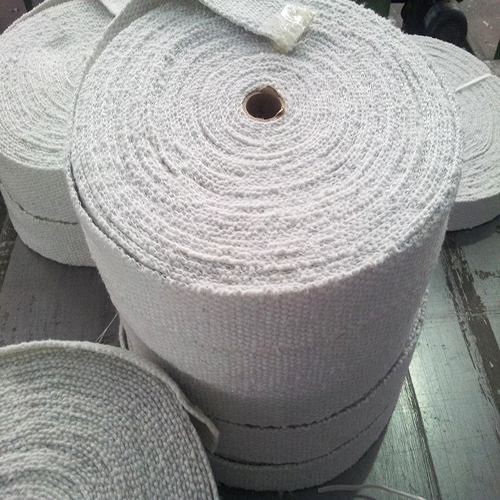 Factory High Temperature Refractory Ceramic Fiber Textile 1260 C Fabric Rope Tape Cloth For Insulation Material