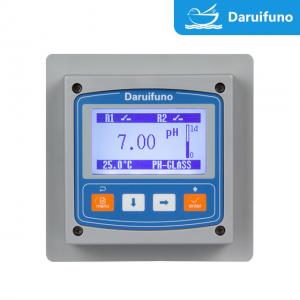 Buy cheap Two Relays One 0/4~20mA Current Output Online PH/ ORP Controller For Sewage Or Drinking Water product