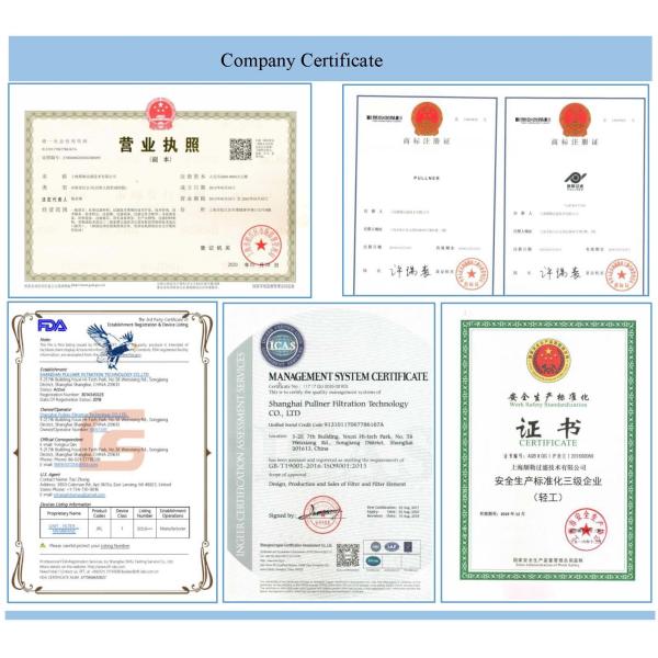 Condensate Pleated 60" 10um 0.35MPA High Flow Filter Cartridge