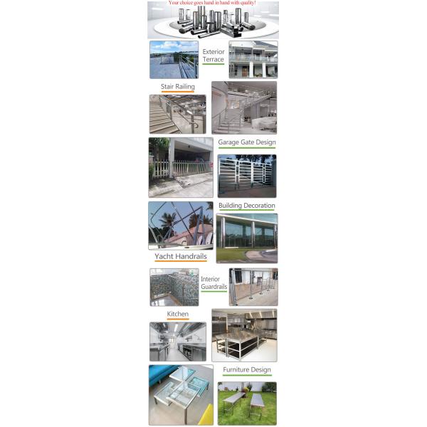 Decorative Hollow Stainless Steel Rectangular Pipe