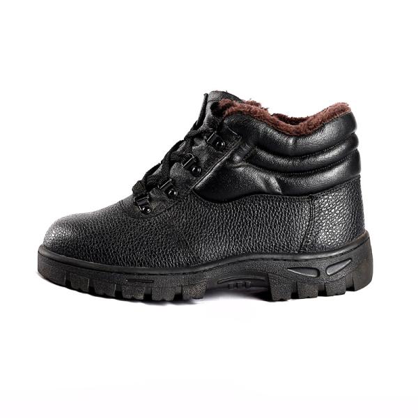 Cold Resistance Waterproof Winter Work Boots Anti Smashing Anti Puncture Steel Toe Wear Resistance