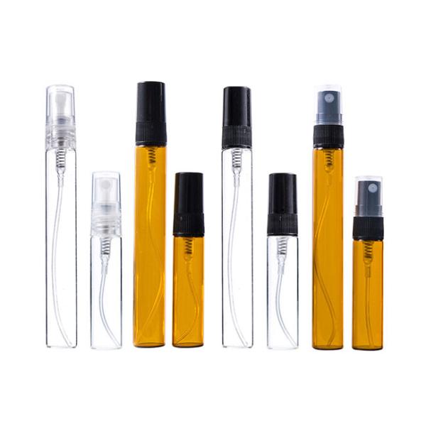 Sub Bottling Brown Glass Spray Bottle 3ml 5ml 10ml For Perfume
