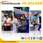 Multiplayer Video Game Virtual Reality Treadmill , Airport Motion 9D Movie