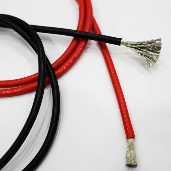 0.6KV Aging Resistant Flexible Silicone Wire Cable For Automobile