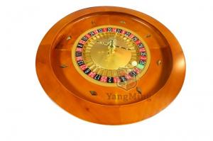 China 18 Inch European Style Solid Wood Roulette Wheel Board YM-RW02 on sale