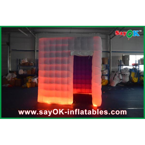 Photo Booth Wedding Props Logo Printed Inflatable Photo Booth , Indoor Inflatable Event Tent