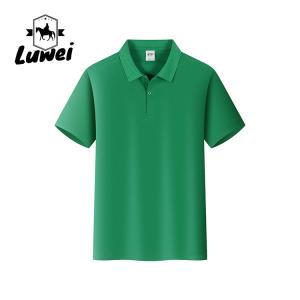 Buy cheap Business Casual Short Sleeve Polo Shirts Embroidered Anti Wrinkle product