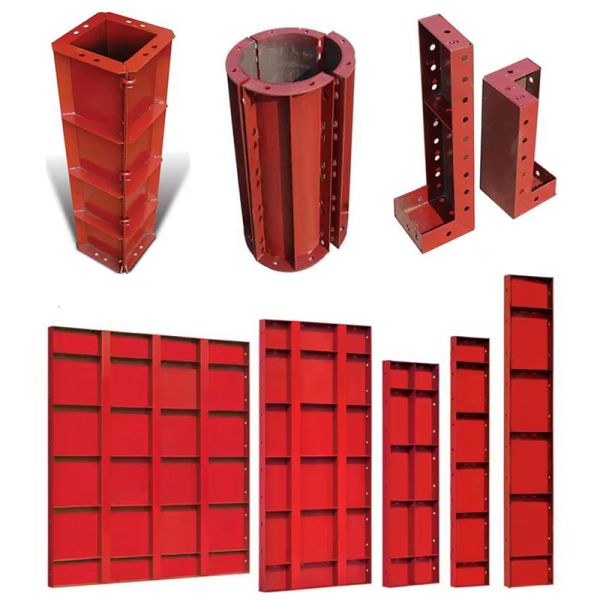 Reusable Adjustable Steel Column Formwork for Concrete Construction with Q235 Steel