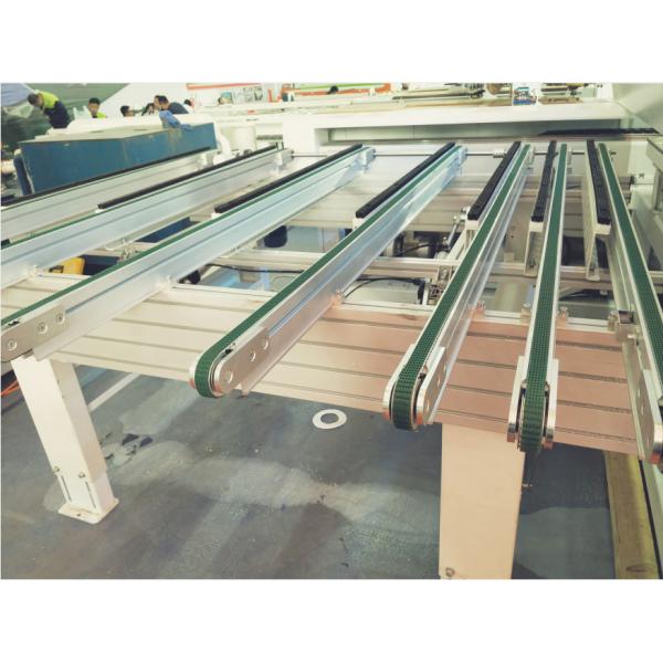 220V 50HZ Synchronous Cnc Green Conveyor Belt Machine 0.75KW