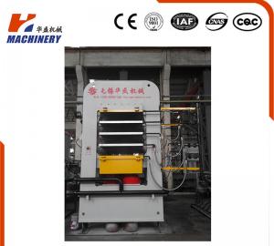 China Wood Door Skin Press Machine Automatic Hot Press HUASHENG Brand on sale