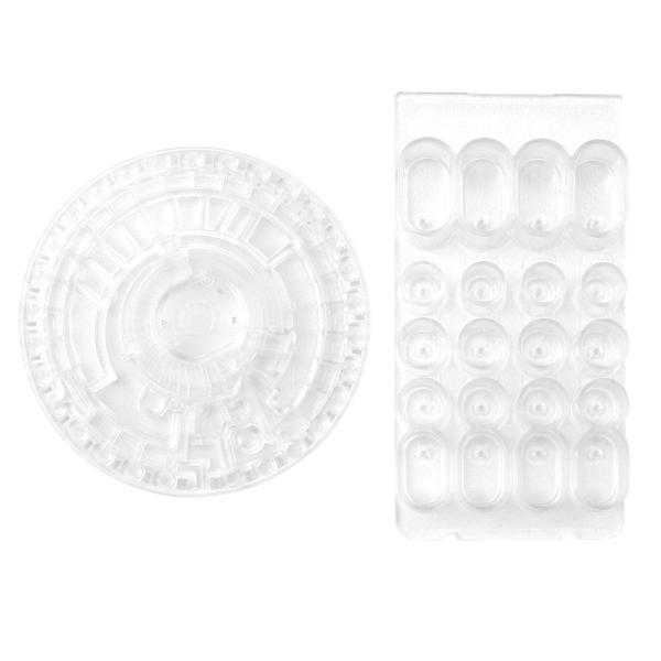 S136 High Precision Molding Design Of Double Color Plastic POM Instrument Housing Injection Mold