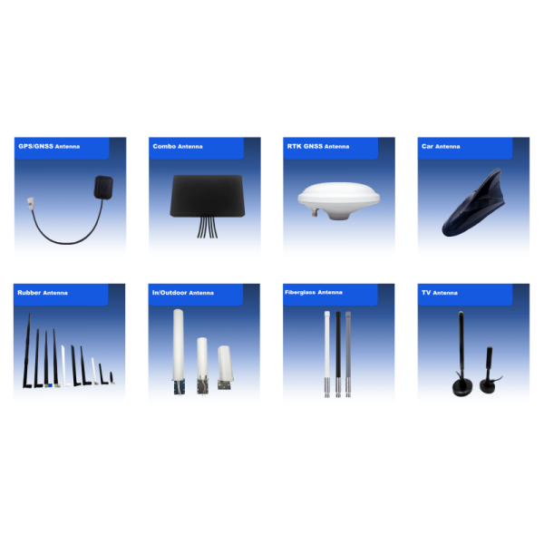 compact design high Gain 4G+GPS Combo Antenna for IoT Gateway smart device tracking