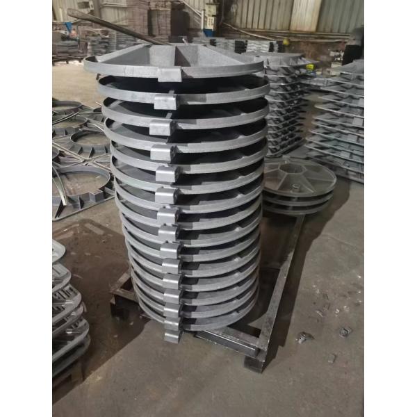 EN124 Standard Cast Iron Gully Grate with Painting Surface for Draining Water As Per Drawings
