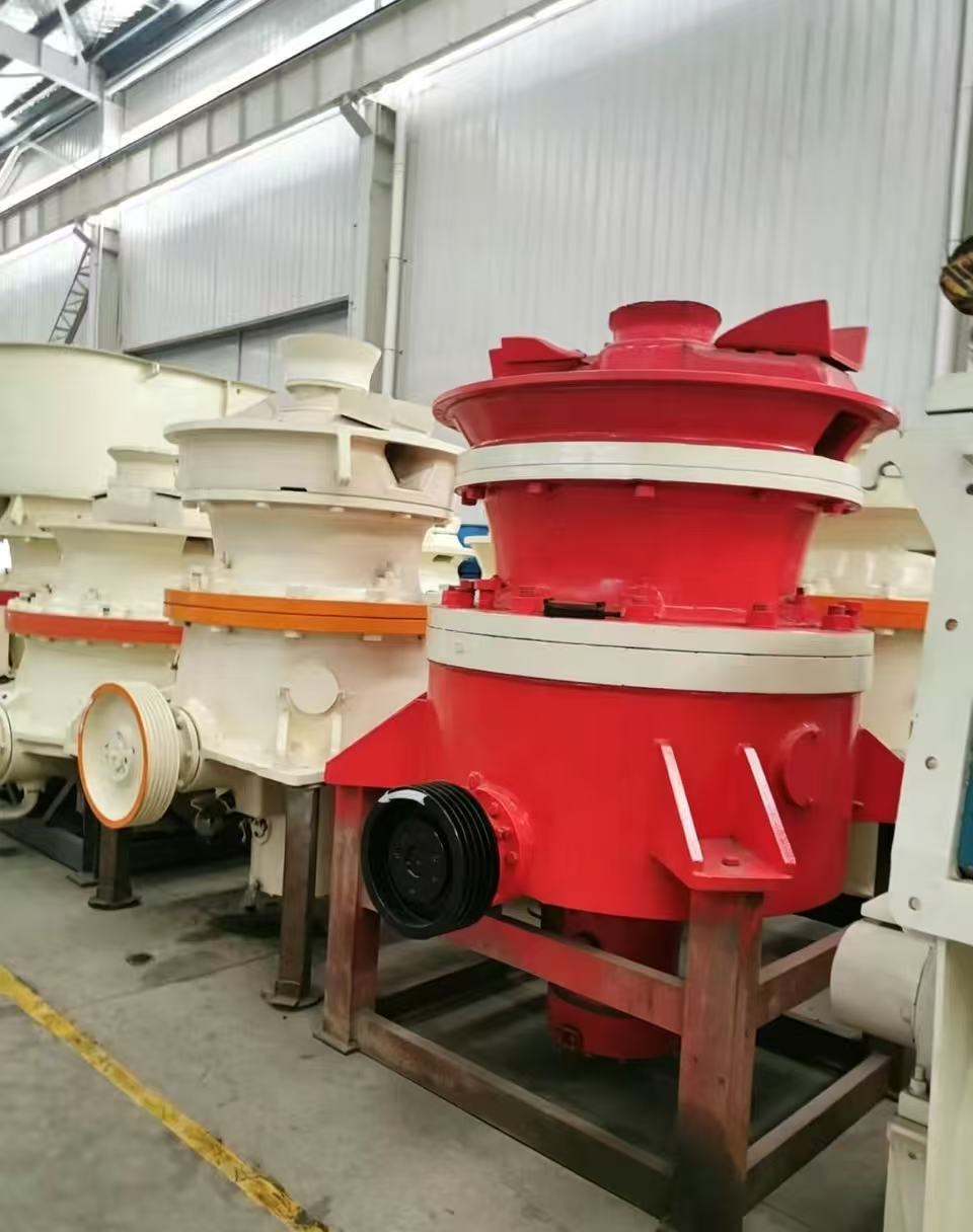 Steel Frame Cone Stone Crusher Machine Large Throughput Aggregate Crusher