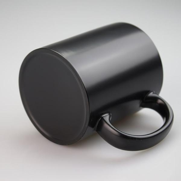 11oz Ceramic Mug Sublimation Color Changing Mug With Heart Handle For Sublimation Printing