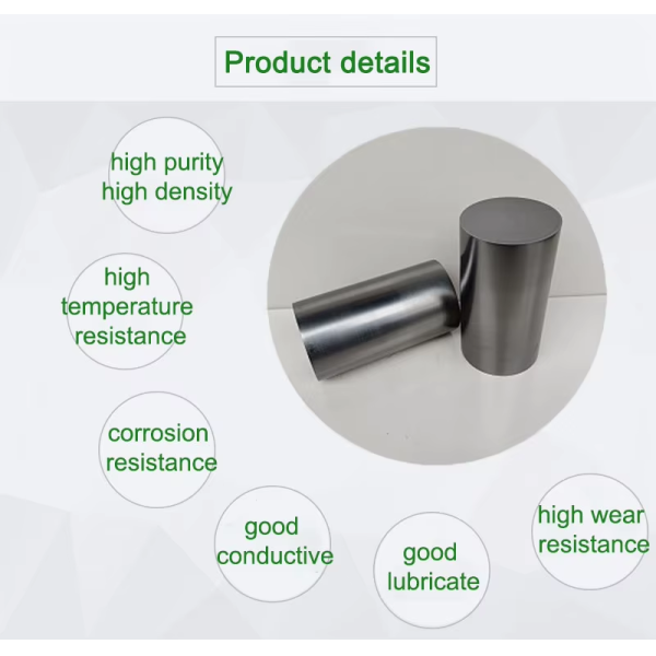 High Purity 99.9% UHP Graphite Electrode Customizable Size 300-700mm High Temperature Resistance