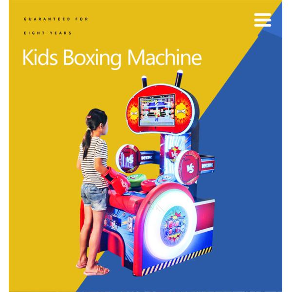 Indoor Kids Boxing Punching Arcade Game Machine For 1 Player