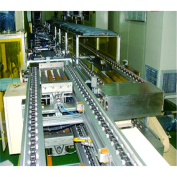 Smart Chain Automated Conveyor Systems , Drag Chain Conveyor Belt High Stability