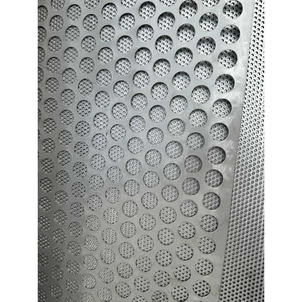 1000*2000mm Perforated Slotted Metal Sheet For Various Industries