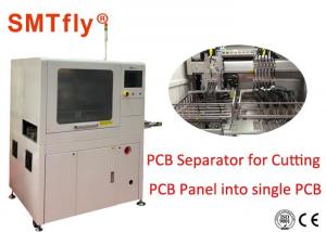 Inline Router Laser PCB Depaneling Machine , Board Handling Machine Fully Automated