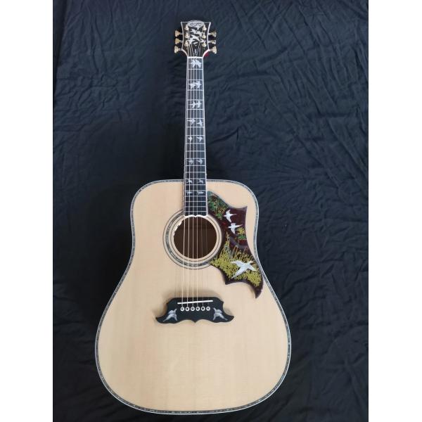 Custom Handcrafted OO Body Cutaway Acoustic Guitar with 12 Strings Double PRO Pickup