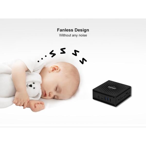 Dual HDMI Intel Celeron Mini PC J4125 Quad Core 2.0GHz, Up To 2.7GHz USB3.0 USB2.0