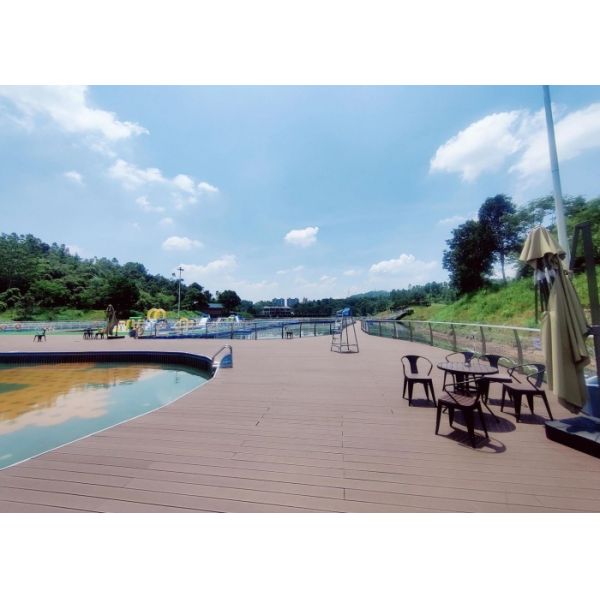 WPC Decking 150x25mm Durable Composite Deck Boards Low Maintenance Eco Friendly