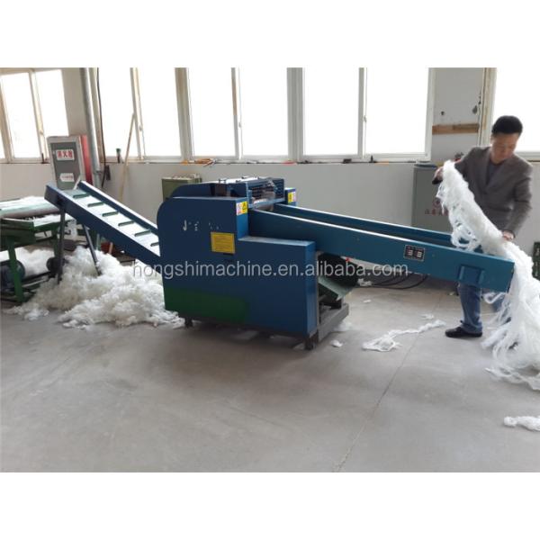 industrial high efficiency automatic waste rags cutting machine