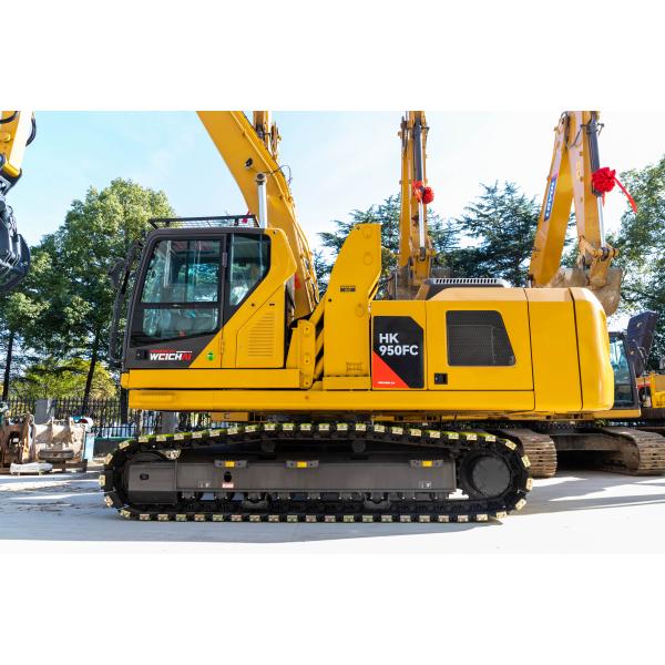 HK950FC Wood Rubbing Machine Elevatable Cab With Driver Height Up To 4.5 Meters Above Ground