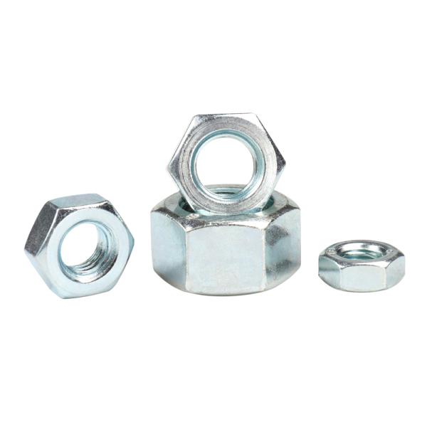 Yellow Zinc Plated Stainless Steel SS304 SS316 A2 A4 70 80 Hex Nut DIN934 Direct