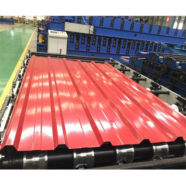 Color steel roof panel roll forming machine roofing sheet making machine 0.3-0.8mm