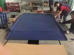 Large Industrial Floor Weighing Scales 1.5x1.5M Tread Plate With Epoxy Baking