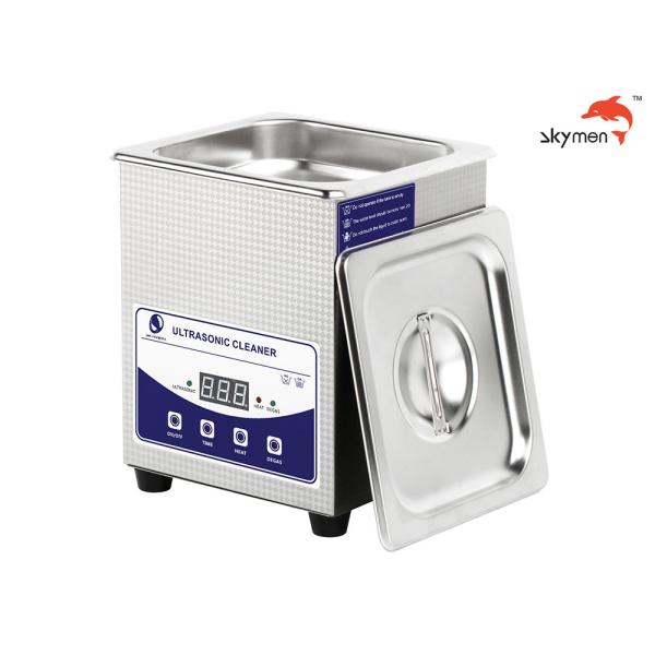 Stainless Steel 80W 40000Hz Degassing Ultrasonic Cleaner